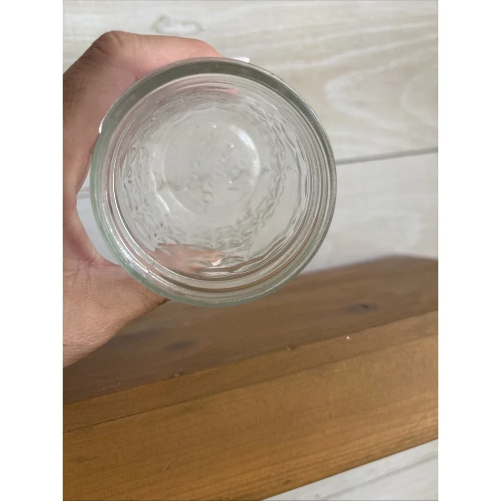 Vintage Ball Quilted Crystal 12oz Canning Jelly Jars Discontinued